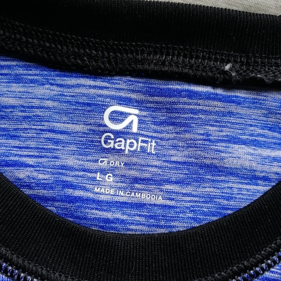 Gap Kids Gap Fit Dry Baseball Tee Long Sleeve Large Boys - Picture 2 of 9